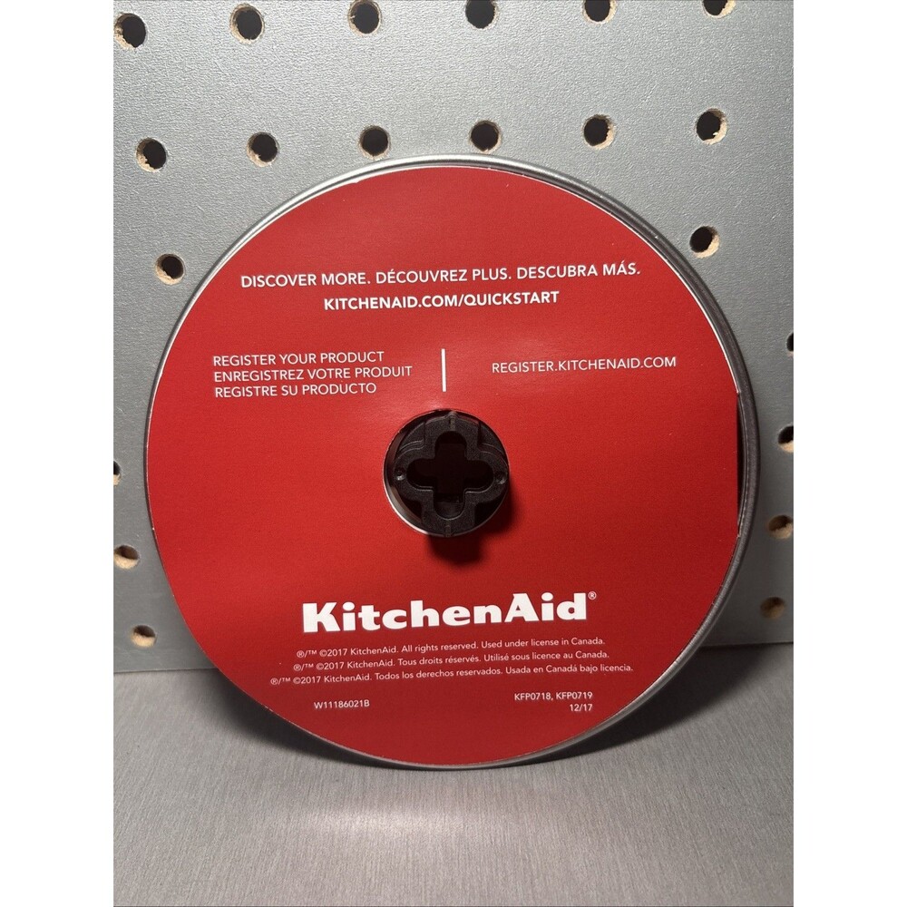 Kitchenaid KFP0718 KFP0719 Medium Shred Disc Medium Slice Replacement Parts NEW